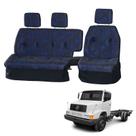 Sofá Cama Banco Completo Mercedes 1618 HPN RETO Azul