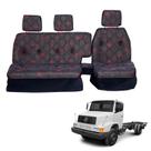 Sofá Cama Banco Completo Mercedes 1618 HPN RETO Vermelho