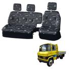 Sofá Cama Banco Completo Mercedes 608D Cinza