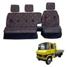 Sofá Cama Banco Completo Mercedes 608D Vermelho