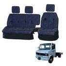 Sofá Cama Banco Completo Mercedes 710 / 912 / 914 Azul