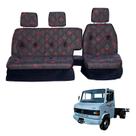 Sofá Cama Banco Completo Mercedes 710 / 912 / 914 Vermelho
