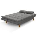 Sofá Cama Bangkok Pés de Madeira c/ Almofadas Espuma D-23