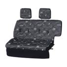 Sofá Cama Caminhão Mercedes 1618 HPN Com Abertura Cinza Sofá Cama Caminhão Mercedes 1618 HPN Com Abertura Cinza