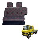 Sofá Cama Caminhão Mercedes 608D Vermelho