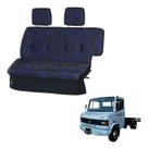 Sofá Cama Caminhão Mercedes 710 / 912 / 914 Azul