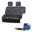 Sofá Cama Caminhão Mercedes Acello Cinza