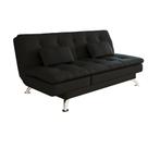 Sofá-Cama Casal 3 Lugares Amanda Preto
