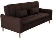 Sofá-cama Casal 3 Lugares Reclinável Veludo