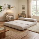 Sofá Cama Casal Dora 2 Lugares 140 cm Talento Móveis