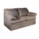 Sofá Cama Casal MH1496 Idea Suede Marrom Claro - Herval