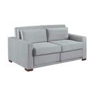 Sofa Cama Casal Sofia 2 Lugares 170cm com Pés de Madeira Talento Móveis