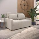 Sofá Cama Casal Versátil e Reclinável Para Sala De Estar Amora New 3 Lugares