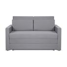 Sofá Cama Castor Casal Salerno Max Suede Cinza