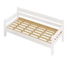 Sofa Cama de Madeira Maciça Cor Branco