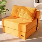 Sofá-cama dobrável MAXYOYO 160x80x40cm de espuma de alta densidade