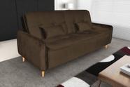 Sofá Cama Donna Turkey Marrom F444 - Matrix