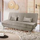 Sofá Cama Dubai 3 Lugares Reclinável Veludo Turkay Star Confort