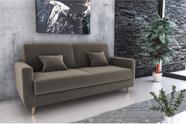 Sofá Cama Emilia Suede Cappuccino B255 - Matrix