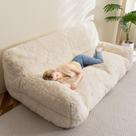 Sofá-cama HIGOGOGO Giant Human Dog com tapete de apoio em pedaços de espuma Sofá-cama HIGOGOGO Giant Human Dog com tapete de apoio em pedaços de espuma