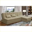 Sofá Cama King 5 Lugares 2,70m Agnes Suede Rover & Beato Sofá Cama King 5 Lugares 2,70m Agnes Suede Rover & Beato