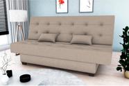 Sofá Cama Laila Suede Bege B251 Matrix