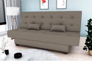 Sofá Cama Laila Suede Cappuccino B255 - Matrix