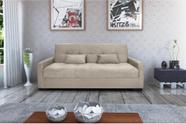 Sofá Cama Lavinia Suede Bege B251 Matrix