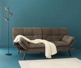 Sofá Cama Moscou 82x182x86cm Cinza Just Home Collection