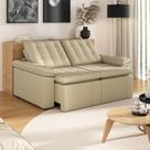 Sofá Cama Palmeira 3 Lugares Retrátil Reclinável 2,00m Veludo com Molas CabeCasa MadeiraOriginals