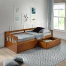 Sofá Cama Plus com Dois Gavetões em Madeira Maciça Mv Outlet Sofá Cama Plus com Dois Gavetões em Madeira Maciça Mv Outlet