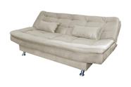 Sofá Cama Reclinável 2 Lugares 190cm Salomé Bege Matrix