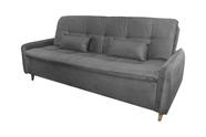 Sofá Cama Reclinável 2 Lugares 206cm Donna Cinza Matrix