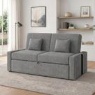 Sofá Cama Retrátil 2 lugares 145 Linho Charlotte Matrix