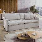 Sofá Cama Retrátil e Reclinável 2 Lugares Pés Madeira Maciça 200cm Michigan Yescasa