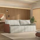 Sofá Cama Retrátil e Reclinável 4 Lugares 250cm Jequitibá CabeCasa MadeiraOriginals