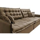 Sofá Cama Retrátil Reclinável 2,55m Cama inBox Versátil com Pillow Top e Molas Velusoft Castor Sofá Cama Retrátil Reclinável 2,55m Cama inBox Versátil com Pillow Top e Molas Velusoft Castor