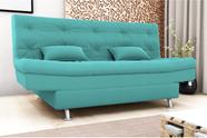 Sofá Cama Salomé Veludo Verde Menta E437 - Matrix