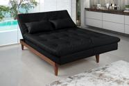 Sofá Cama Versátil Pés de Madeira D33 Sofá Cama Versátil Pés de Madeira D33