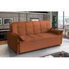 Sofá Cama Vienna 3 Lugares 2,00m Suede