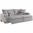 Sofá Cama Zeus 200cm 3 Lugares Retrátil e Reclinável Tecido Linho Innove Cor Cinza Sofá Cama Zeus 200cm 3 Lugares Retrátil e Reclinável Tecido Linho Innove Cor Cinza