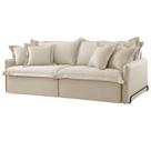 Sofá Cama190 cm Braço 15 cm Leona Retrátil e Reclinável Meu Sofá Online