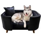 Sofá Caminha Grande Porte Pet Luxo em Sued Premium
