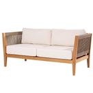 Sofa Cannes 02 Lugares Acquablock Cru Base Verniz Mel - 72209 Sofa Cannes 02 Lugares Acquablock Cru Base Verniz Mel - 72209