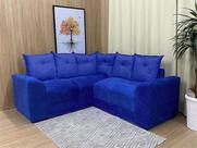 Sofá Canto Azul 110 Belo