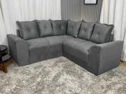 Sofá Canto Cinza 605 Belo