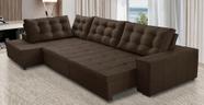 Sofá Canto Retrátil Reclinável Molas 3,00x2,00 Esq Berlim Suede Mirra Decor Sofá Canto Retrátil Reclinável Molas 3,00x2,00 Esq Berlim Suede Mirra Decor