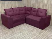 Sofá Canto Vinho 600 Belo