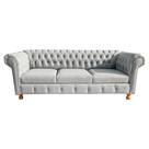 Sofa Chesterfield Luiz XV Corano Branco 1.80 Sala Recepcao Barbearia Sofa Chesterfield Luiz XV Corano Branco 1.80 Sala Recepcao Barbearia