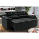 Sofá Compact 1,50cm Retrátil e Reclinável com molas - Sofá na Web